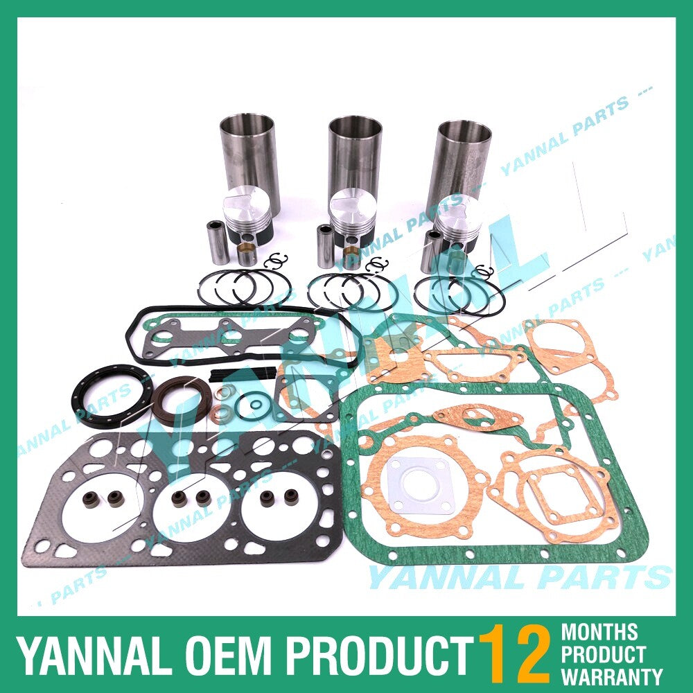 K3D Overhaul and Rebuild Kit with Engine Gasket for Mitsubishi Engines