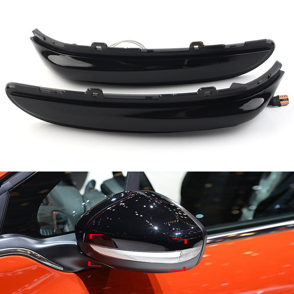 Flowing LED Rearview Mirror Turn Signal Light for Peugeot for Citroen C3 III C4