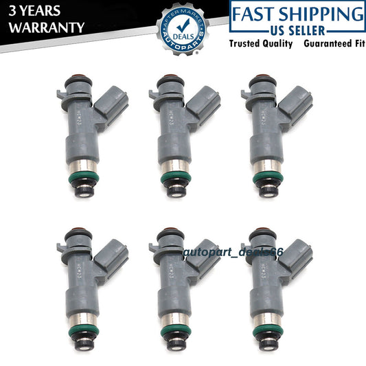 6x Fuel Injectors 2008-2010 for Honda Accord for Acura MDX TL 3.5L V6 16450-R70-A01