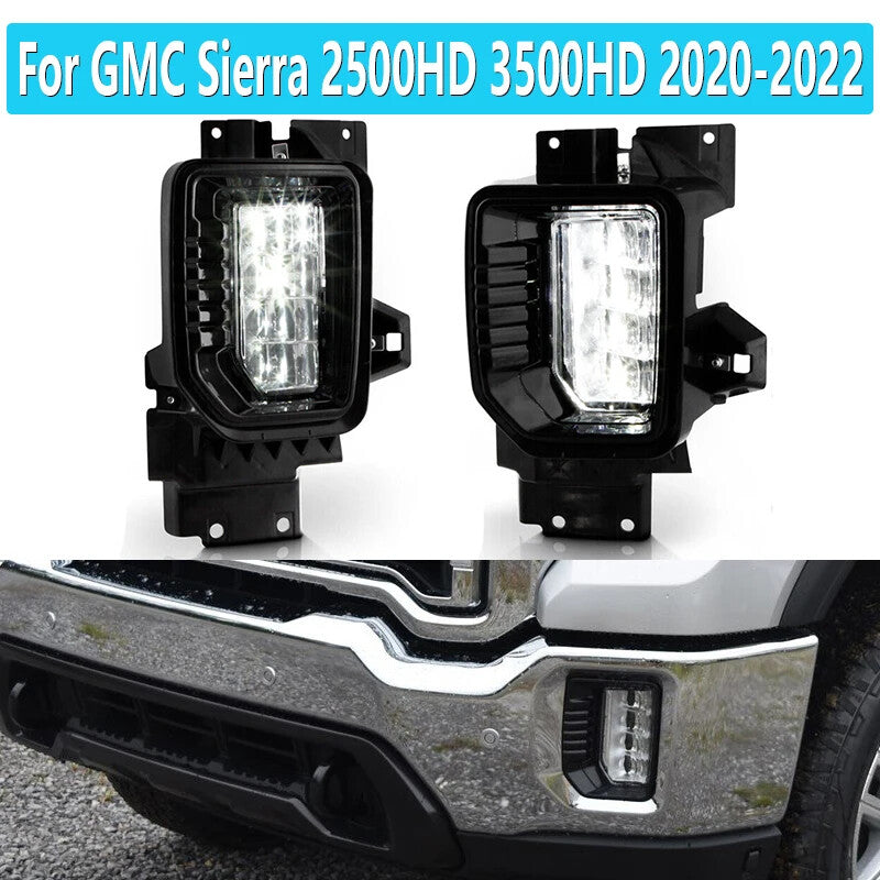 LED fog light signal wiring switch kit for GMI for Sierra 2500HD 3500HD 2019-2022