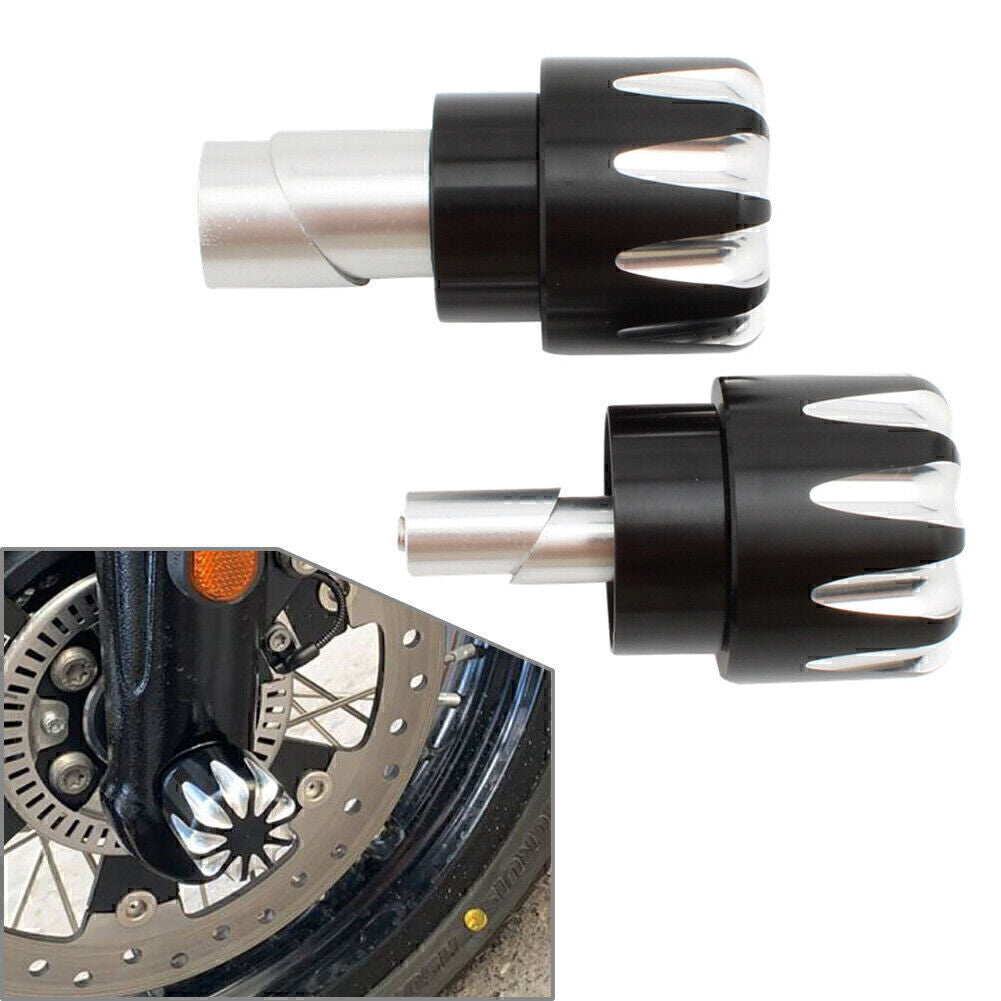 for BMW R18 Aluminum alloy Front Axle Nut Covers Black/ Chrome Motorcycle