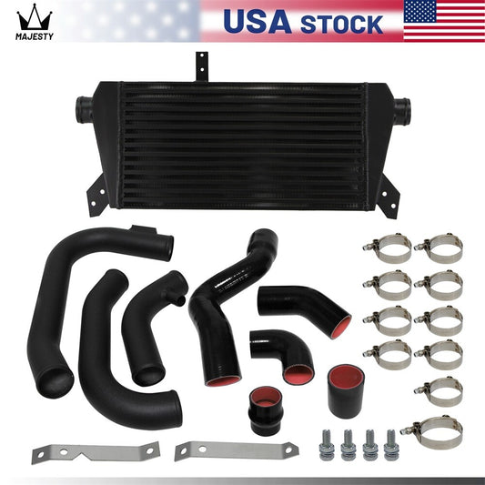 Front Mount Intercooler+Pipe Kit for Audi A4 1.8T Turbo B6 Quattro 2002-2006 BK