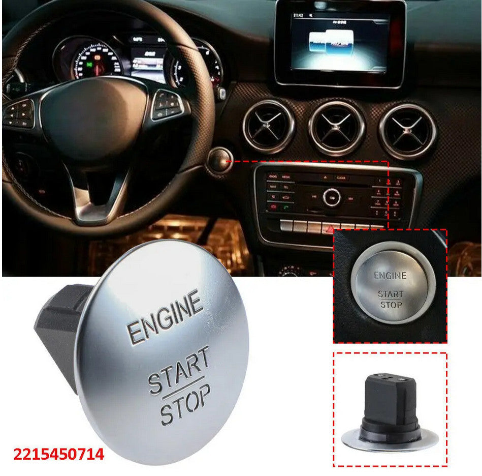 Car Engine Start Stop Button Switch Fit for Mercedes for Benz C-Class W204 2007-2014