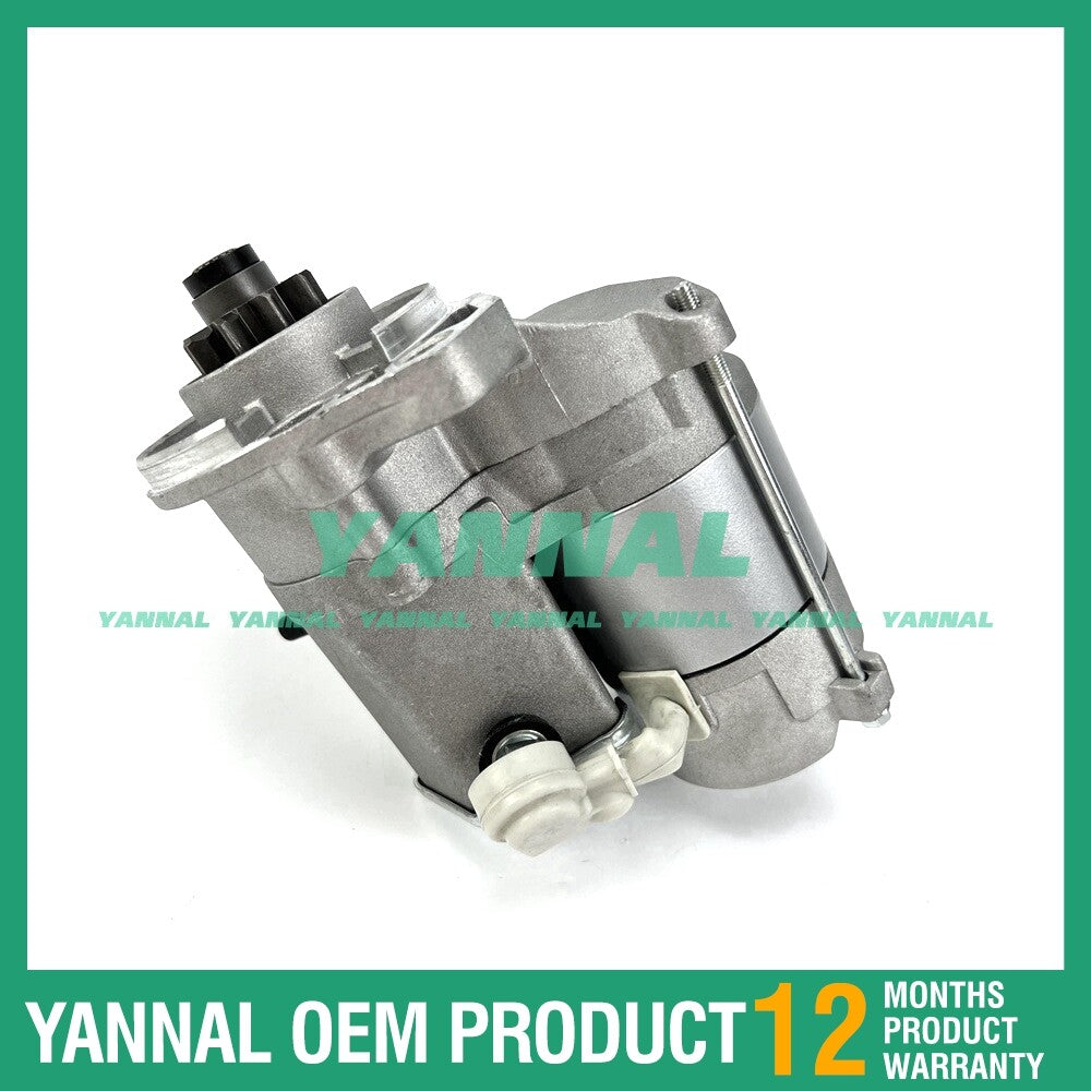 Engine starter 17381-63012 12V, suitable for Kubota V2203 engine parts.