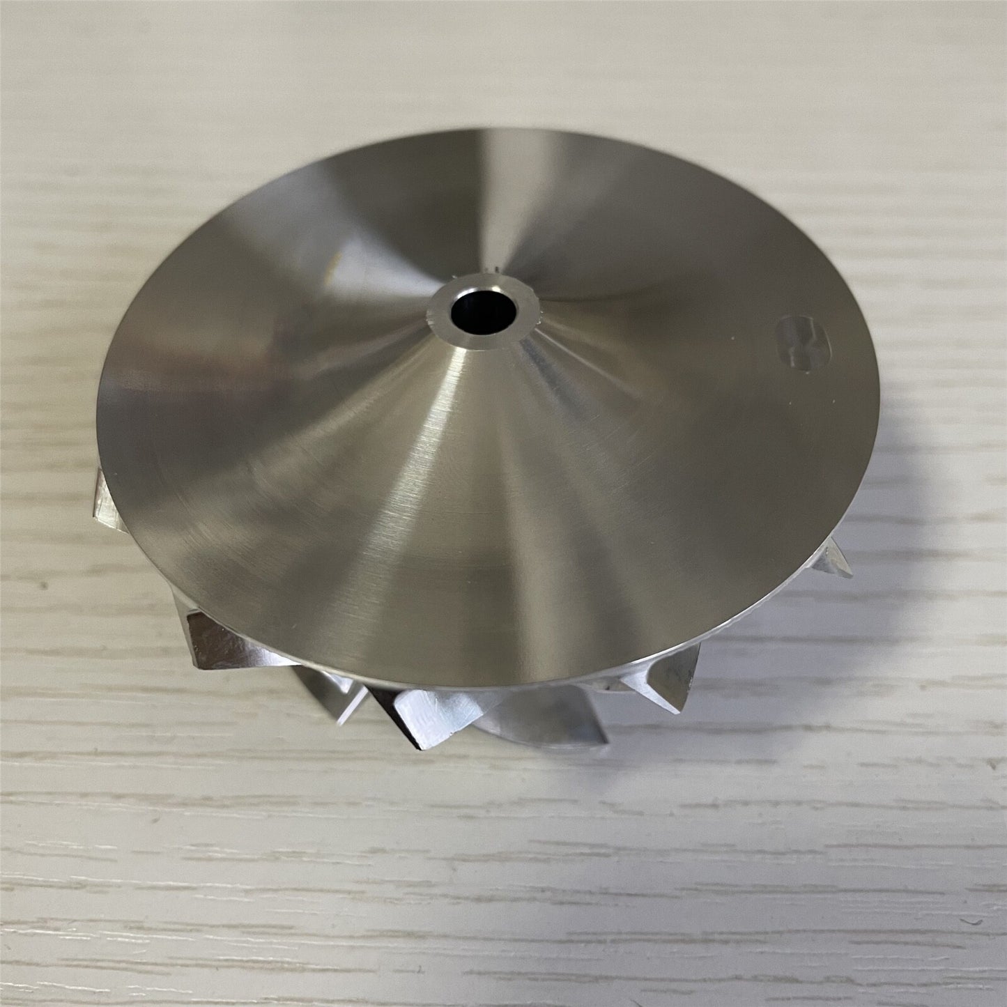 RHF55 57.00/73.04 mm 6+6 blade high-performance turbine blank compressor wheel