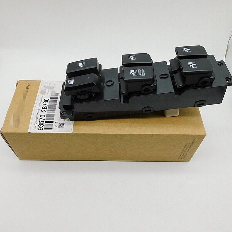 for Hyundai Santa Fe CM 2007-2011 Left Master Power Window Switch 93570-2B730