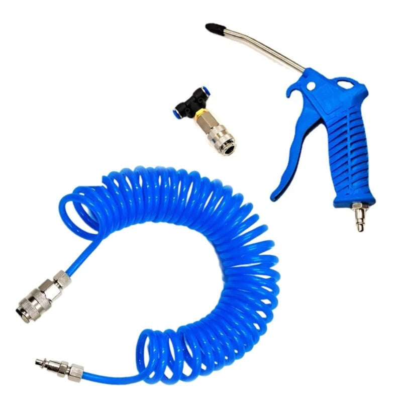 Car Air Dusters Blow Cleaner Air Compressor Hose Gun Handheld Pneumatic Tool Kit
