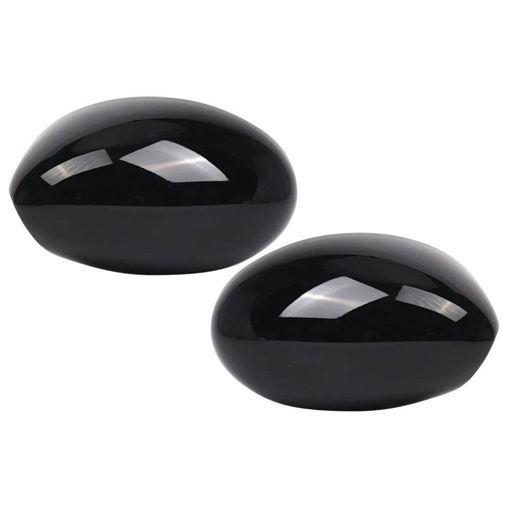 Left Right Side View Mirror Cover Cap for Mini Cooper R50 R53 Hatchback 00-06