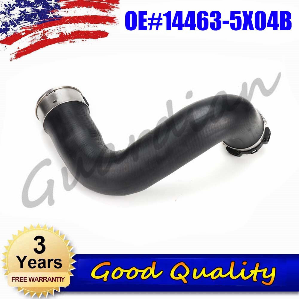 1 Intercooler hose, hot side 14463-5X04B, for Nissan Pathfinder R51 YD25DDTI 2.5L