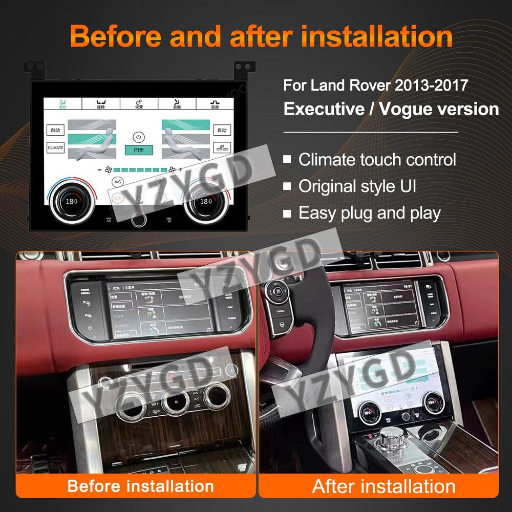 for Land Rover for Range Rover Vogue L405 2013-2017 A/C panel Retrofit