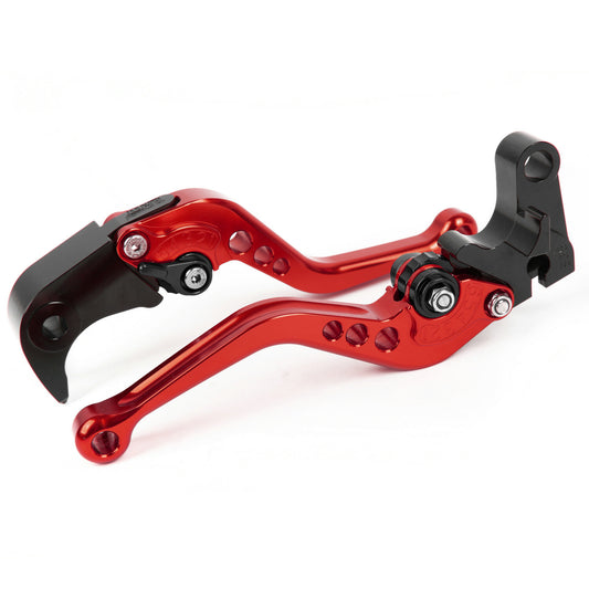 for Suzuki GSXR750 2006-2010 GSXR600 2006-2010 Short Clutch Brake Levers US Red