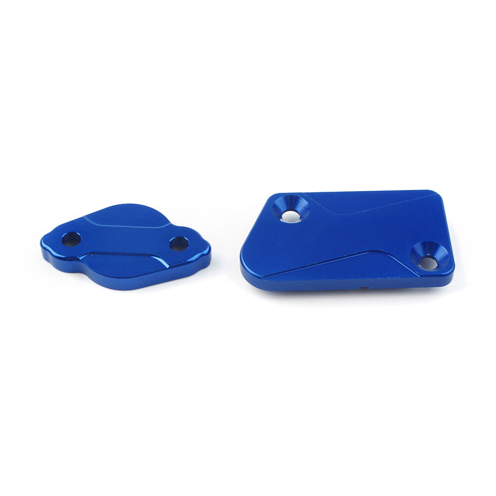 Front Rear Brake Reservoir Fluid Covers Cap for Yamaha YZ125 YZ250 YZ450F WR250F