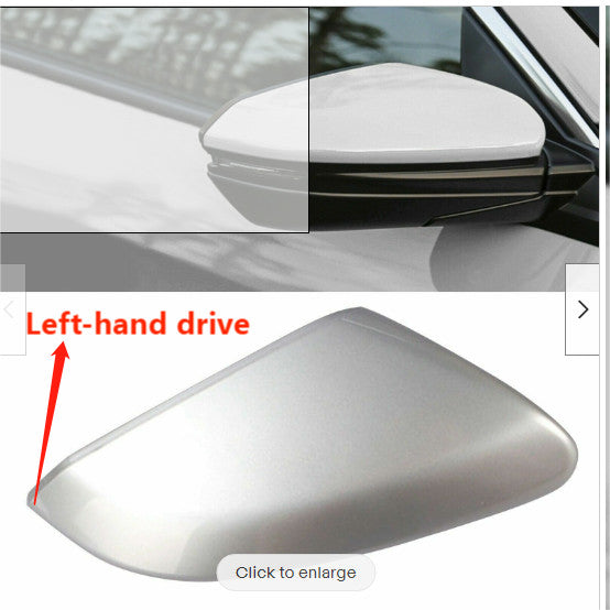 For 2016-2020 for Honda for Civic Right Passenger's Side Mirror Cover Cap Replace