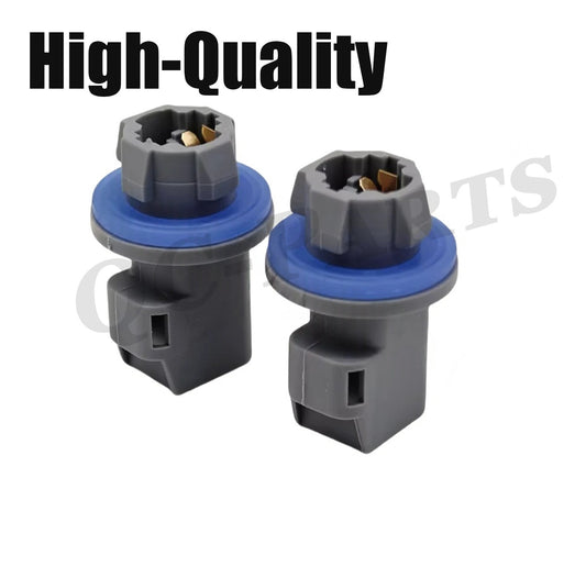 F81Z-13411-AA Car License Plate Light Socket (2 Pieces) Suitable for Ford F-150 (1999-2018)