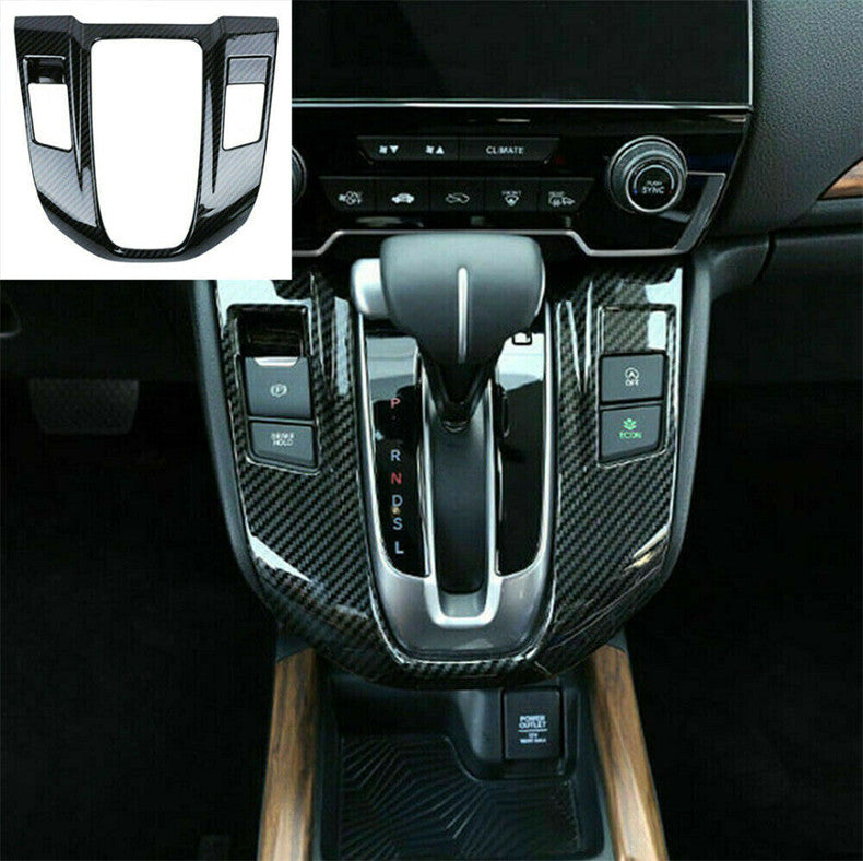 for Honda CR-V 2017-2022 Carbon Fiber Car Interior Decor Set Frame Trim Cover