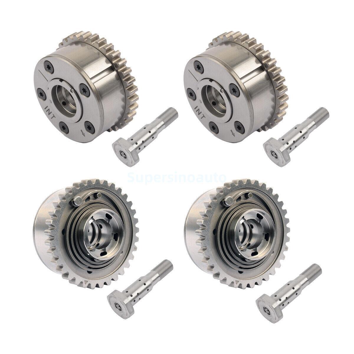 4PCS VVT Gear Adjusters Valves Kit For 2011 for Dodge Durango Crew 3.6L V6