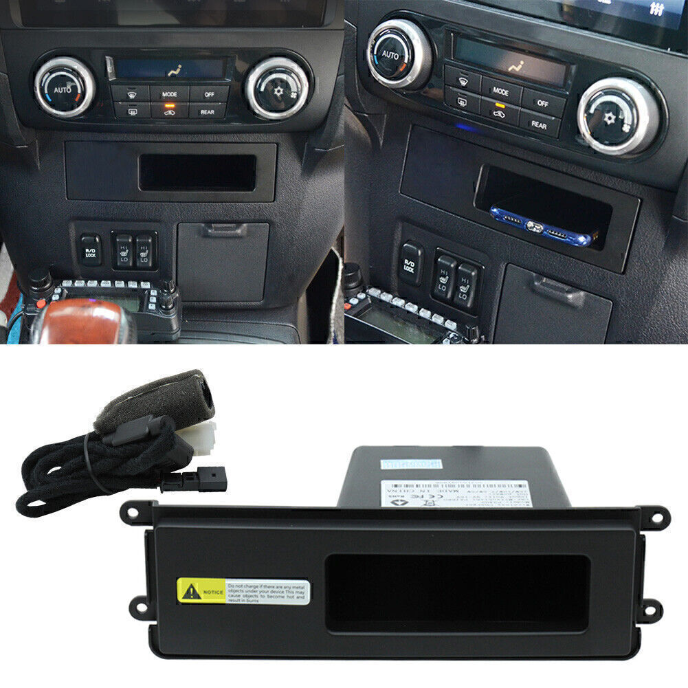 Wireless Car Charger Phone Fast Charging Pad for Mitsubishi Pajero 2017 08