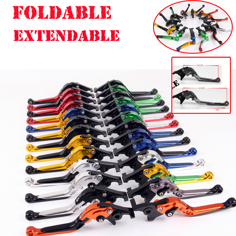 FoldingExtendable Brake Clutch Levers For B.M.W. R1200GS ADVENTURE (2006-2011)