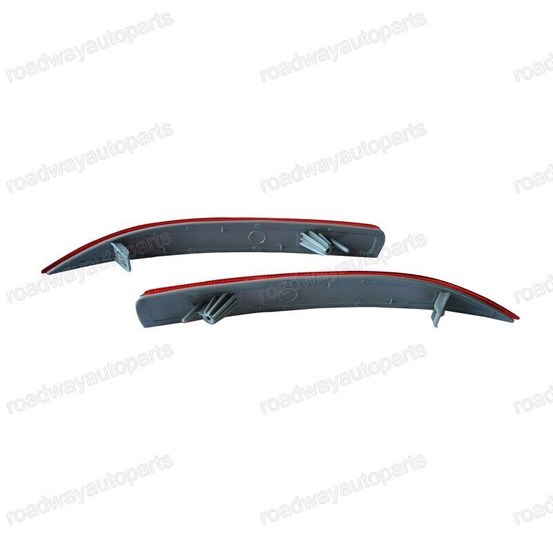 Pair Rear Bumper Red Reflector Light Lams for Toyota for Corolla 2019-20 Sedan EU