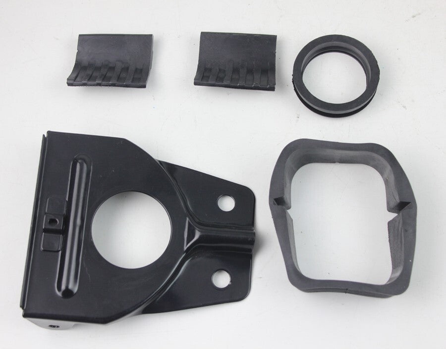 Black Fuel Tank Cover Rubber Cushions Kits for Honda CT70 DAX ST70 Bikes
