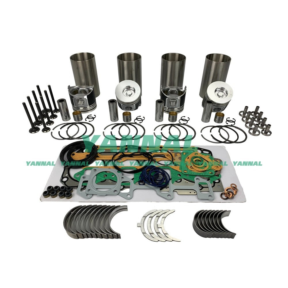 4TNV88 Overhaul and Rebuild Kit with Full Washer Bearings for Yanmar and Komatsu Engines