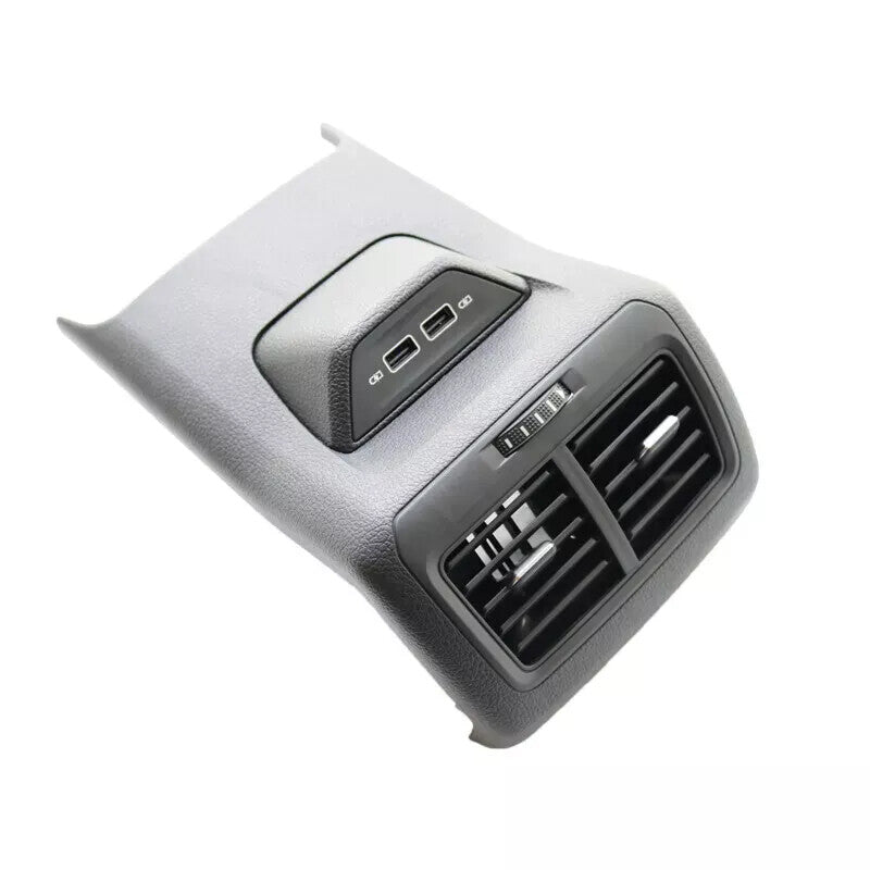 Rear A/C Air Vent Outlet Center Armrest With USB for Golf 7 MK7 2013-2017