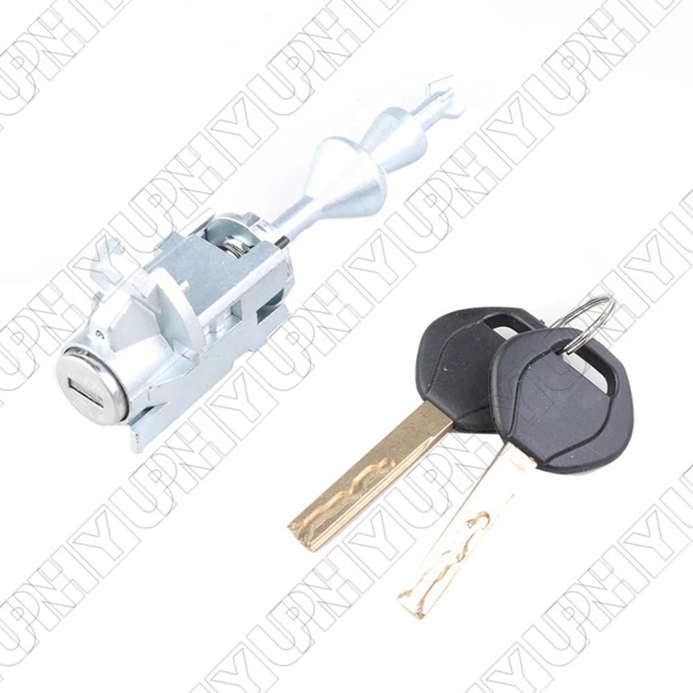 Front Left Door Lock Cylinder with 2 Keys for BMW 3 Series E90 E91 51217162427