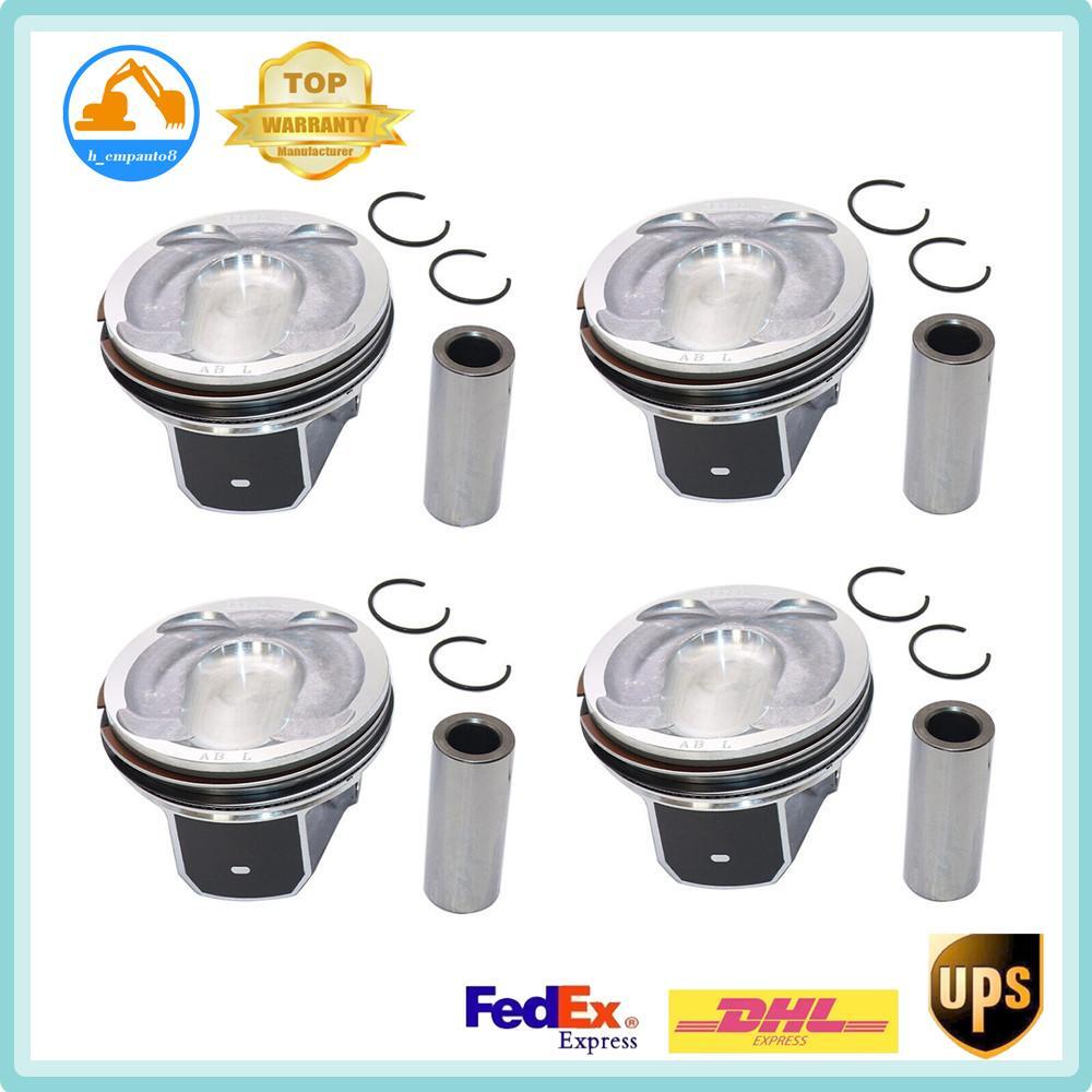 Engine Pistons  Rings Set 4pcs for Ford 2.0T for Land Rover Discovery for Range Rover