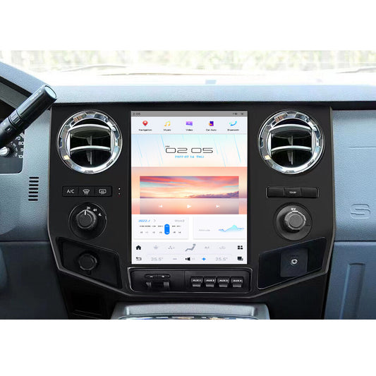 12.1 Android 11 for Tesla Style Full Screen GPS Radio for Ford F250 F350 2009-2012
