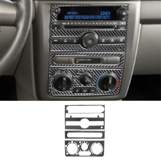 3Pcs Center Control Button Frame Trim Panel TypeB for Chevrolet COBALT 2005-2010