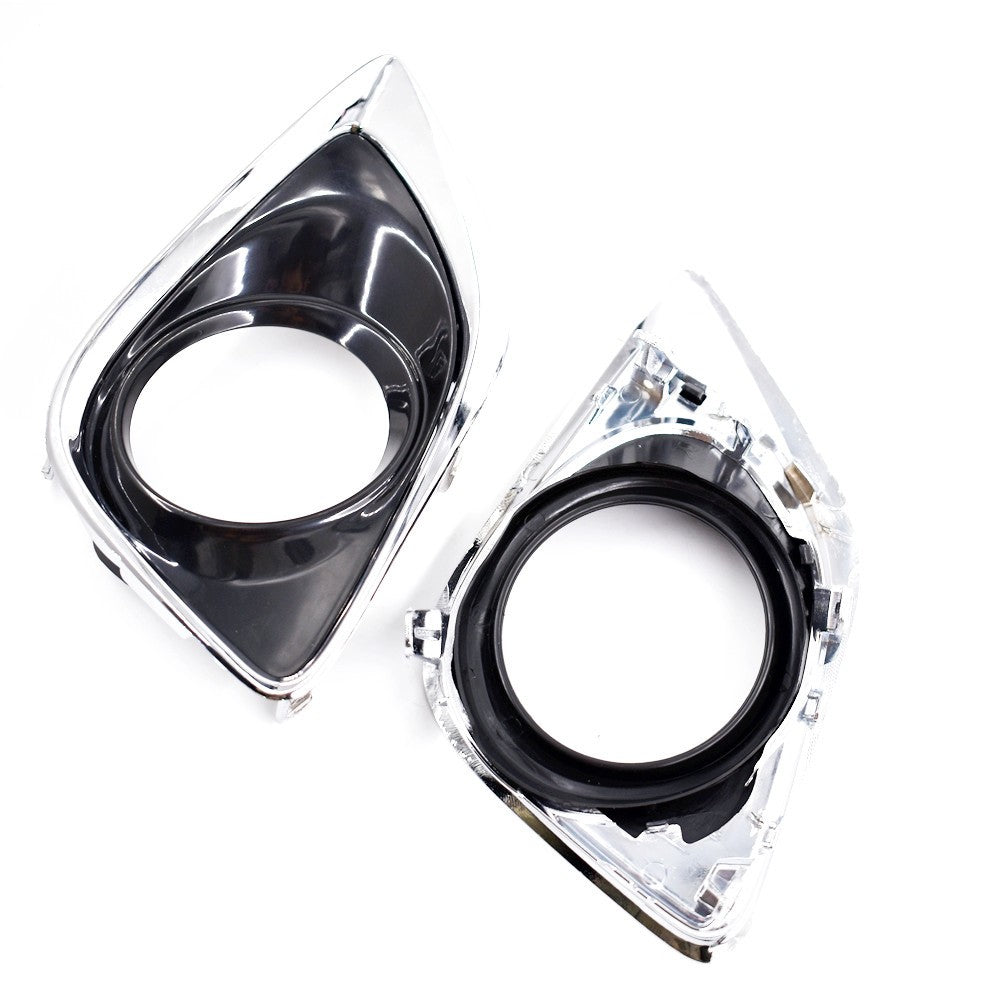 Pair Driver Passenger Side Fog Light Bezel Cover Trim for Toyota Venza 2013-16