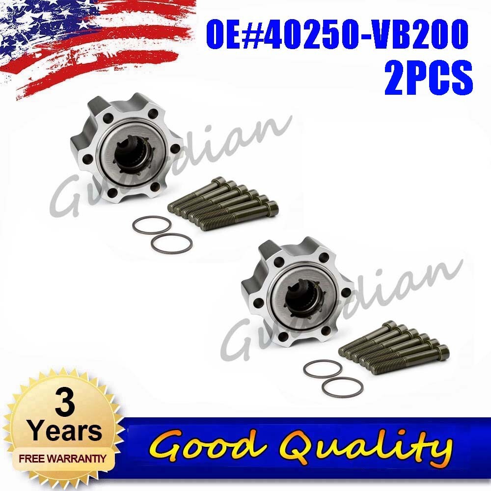 40250-VB200 2 Wheel Locks for Patrol GU Y61 TD42 TD3.0 TD2.8 STI