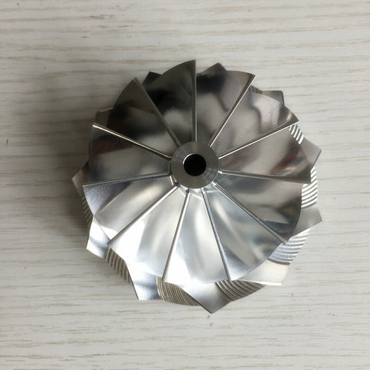 T04R 67.00/84.00 mm 11+0 blade turbocharger, turbocharger billet, compressor wheel