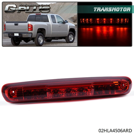 LED 3rd Light, 07-13 Black and White Silverado for GMC for Sierra 1500 2500 3500