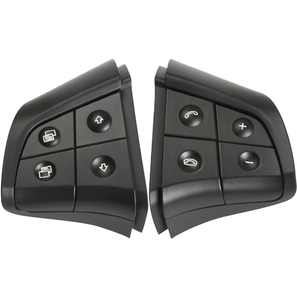 LHRH 4 Buttons Steering Wheel Control Switch Black fits for Mercedes W164 W251 W245