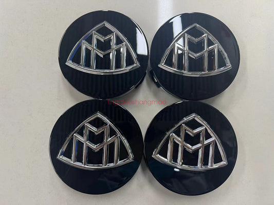 Suitable for Mercedes - for Maybach wheel center hub caps, logo badges, 4 pieces, 75 mm