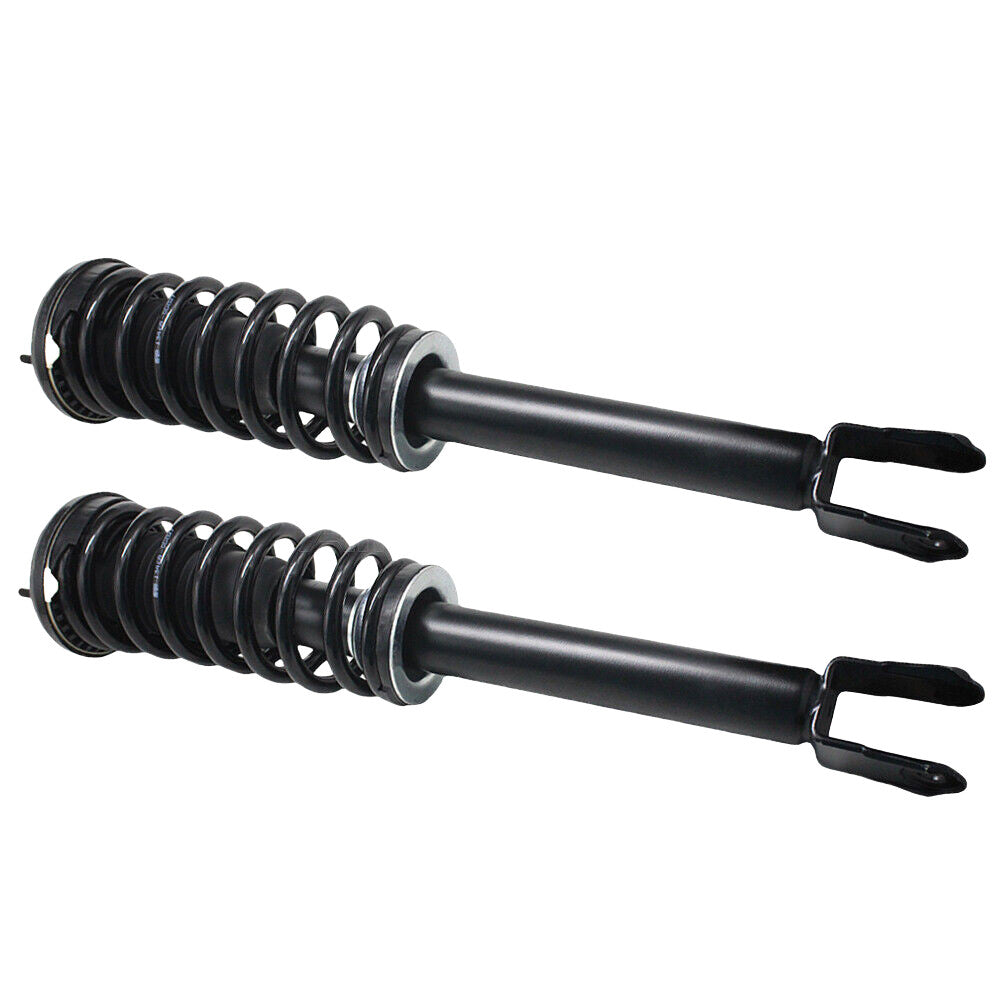 Two hydraulic shock absorber struts, left and right, rear, suitable for Mercedes W140, S320, and S500 (1992-1999).