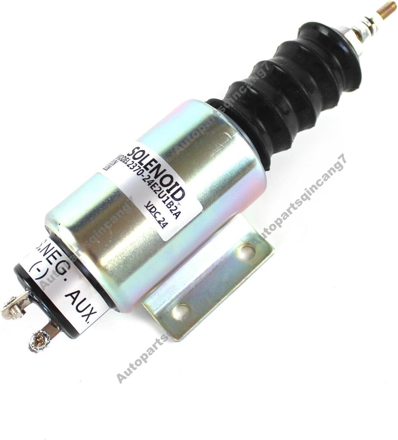 Fuel Shut Off Solenoid 2370-24E2U1B2A 2300-1503 Replace for Woodward