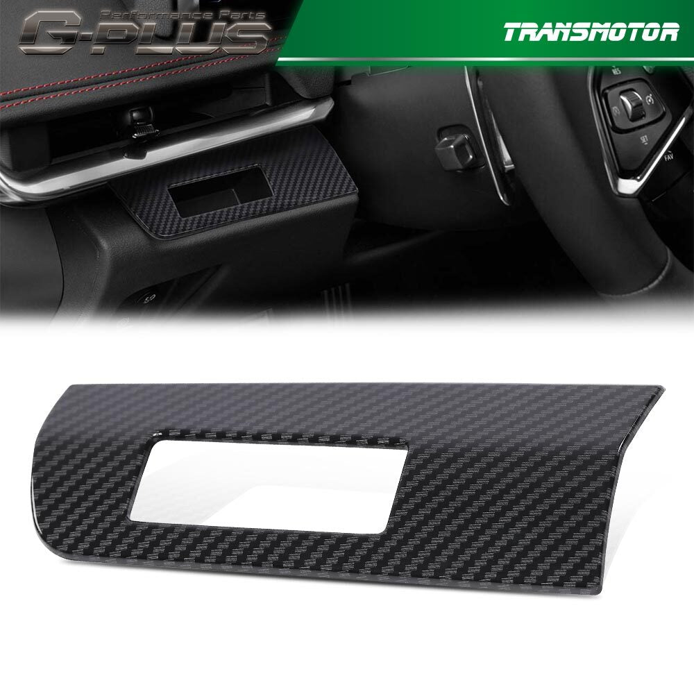Carbon fiber head-up display panel protective case suitable for 2020-2023 for Chevrolet for Corvette C8
