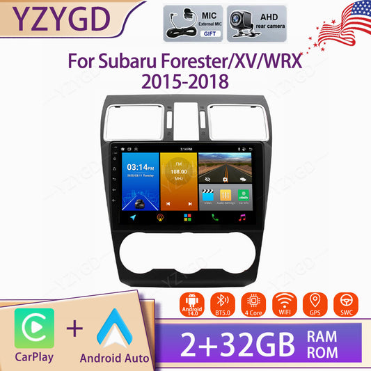 for Subaru for Forester /XV/WRX 2015-2018 GPS Android Carplay Stereo Car Radio Screen