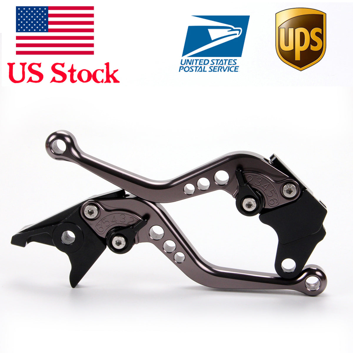 US CNC Brake Clutch Levers for BMW RNINET 14-16, R1200GS 14-19 F750GS 2018-20