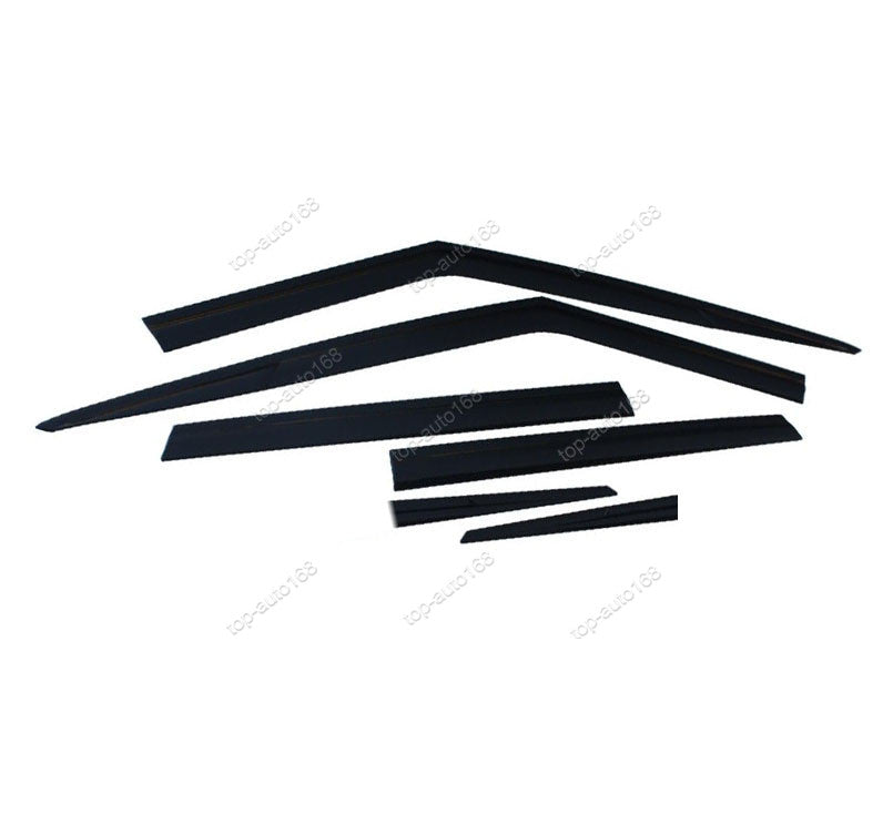 for Range Rover Velar 2018-23 Black Window Visors Sun Rain Guard Vent Deflectors