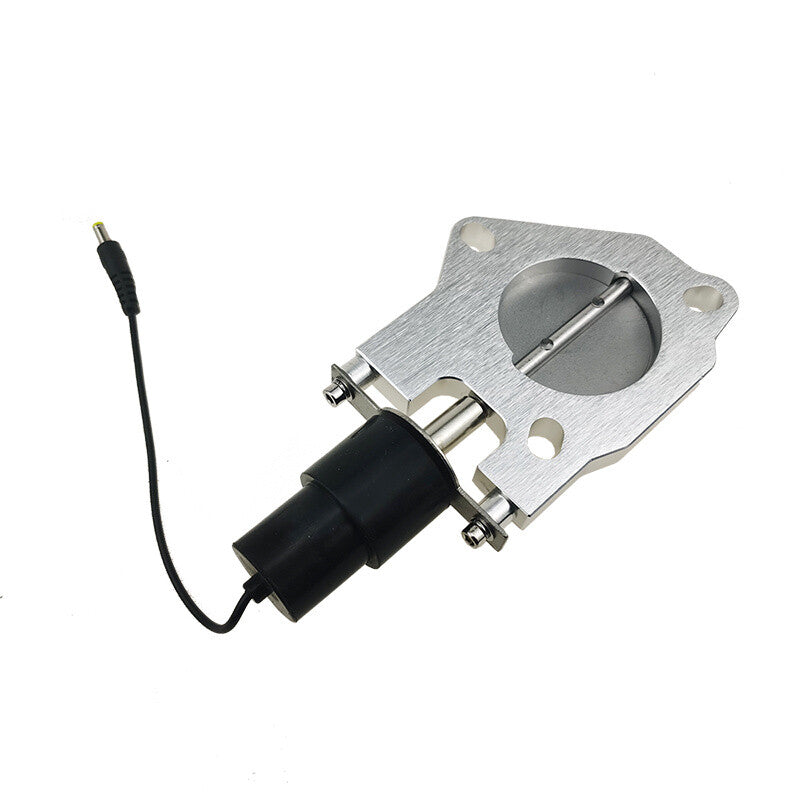 2-inch dual electric exhaust valve motor Y-tube kit with manual control and remote switch