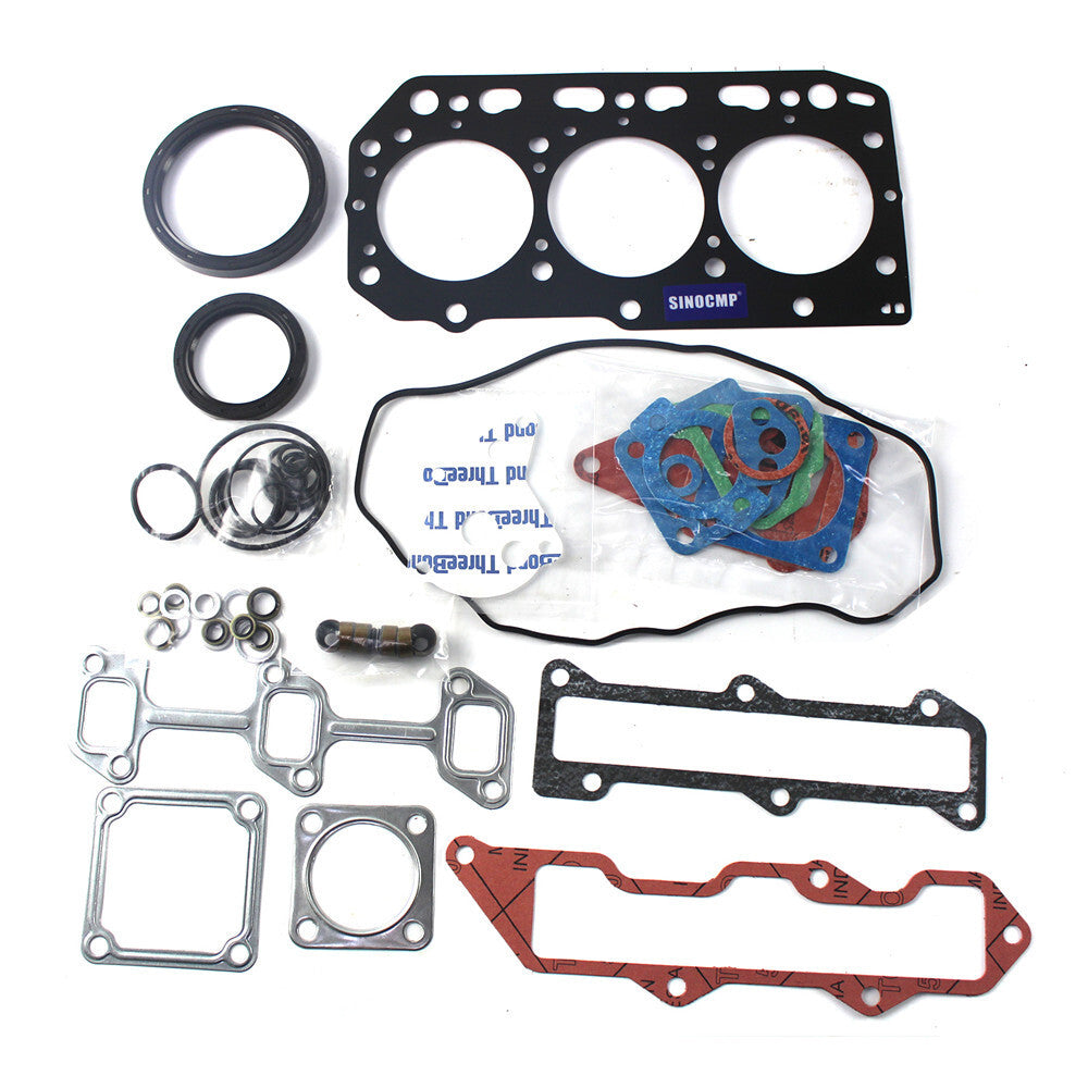 3TNV88 Engine Overhaul Gasket Kit For Yanmar Excavator Loader Forklift Truck