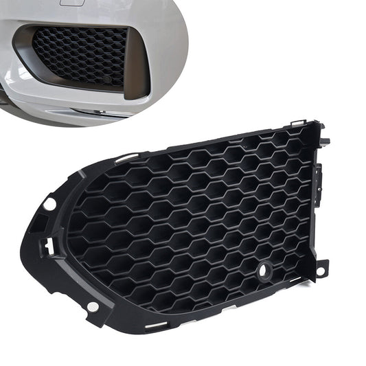 Closed Mesh Front Bumper Fog Light Lamp Grill Grille With PDC for Jaguar F-Pace