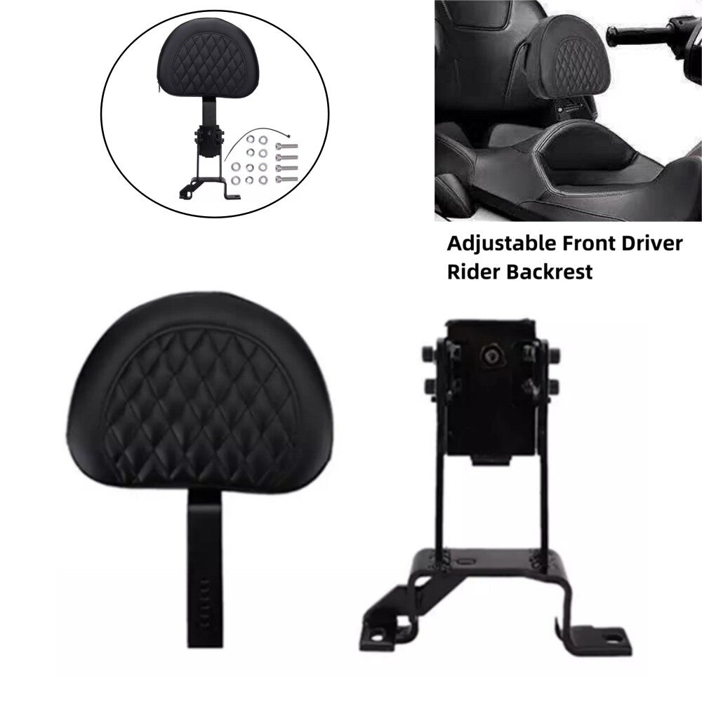 Rider Driver Backrest Pad Fit For Indian Chieftain Dark Horse 16-23 Springfield