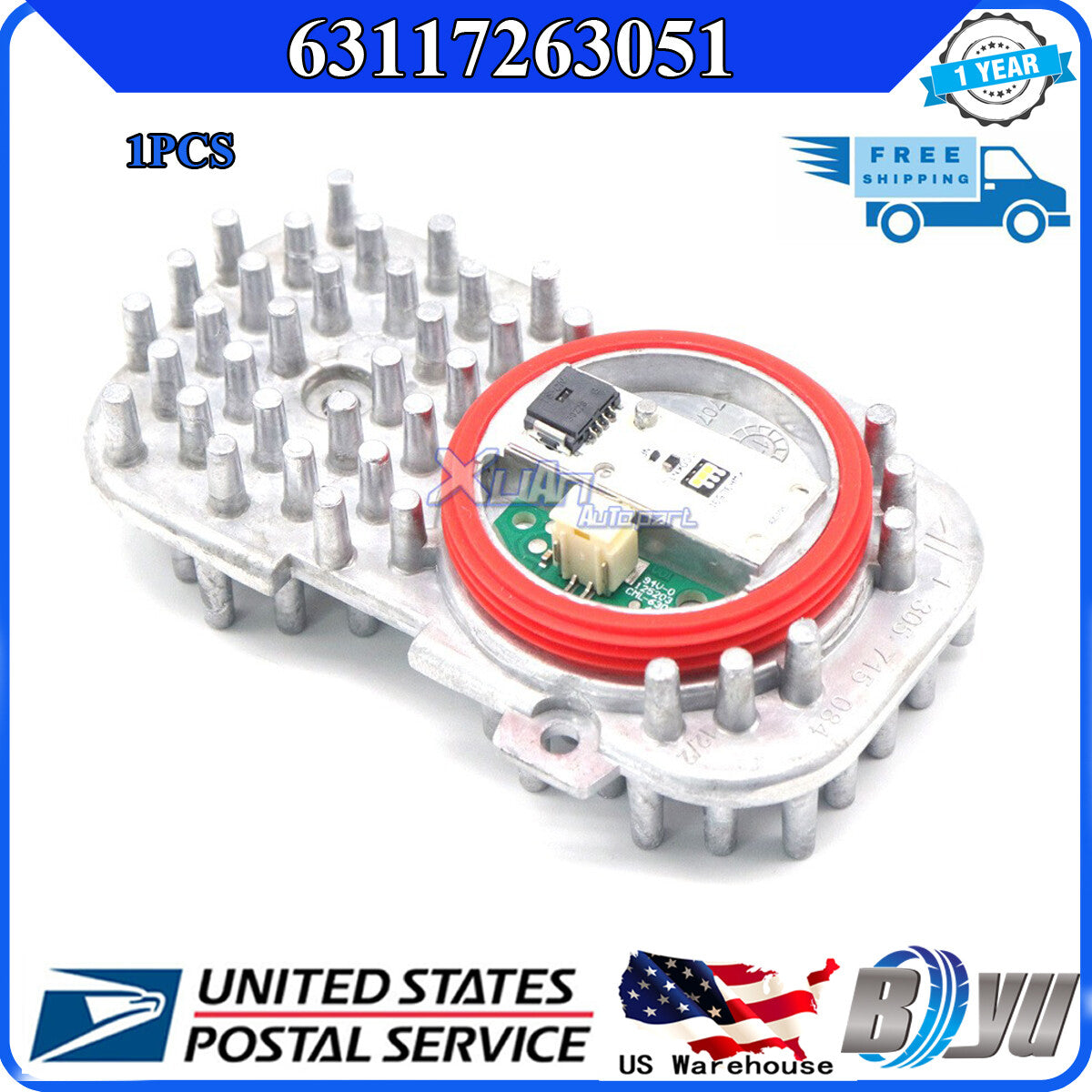 for BMW 3 4 6 Series X3 X5 X6 1x Daytime Running Light LED Module 63117263051