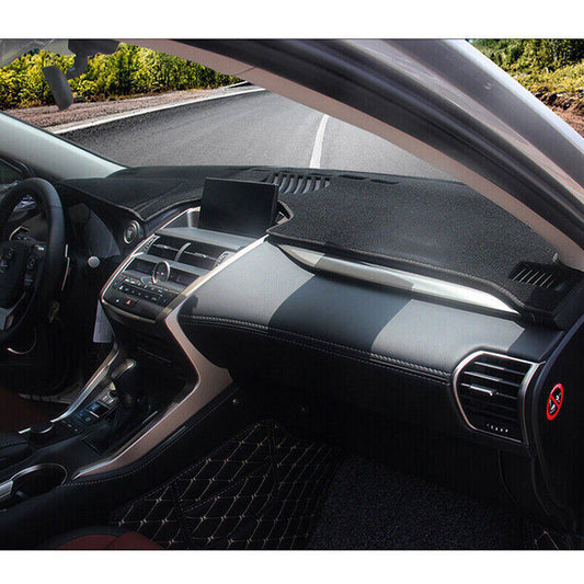 for Lexus NX200t 300h 2015-2021 Black Dashboard Dash Cover Dashmat Mat Carpet 1P