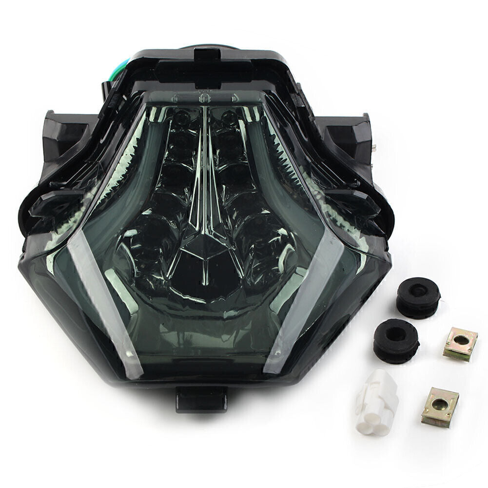 Fit for YAMAHA YZF R3 R25 / MT-07 FZ07 LED Brake Tail Light Turn Signal Blue Lamp