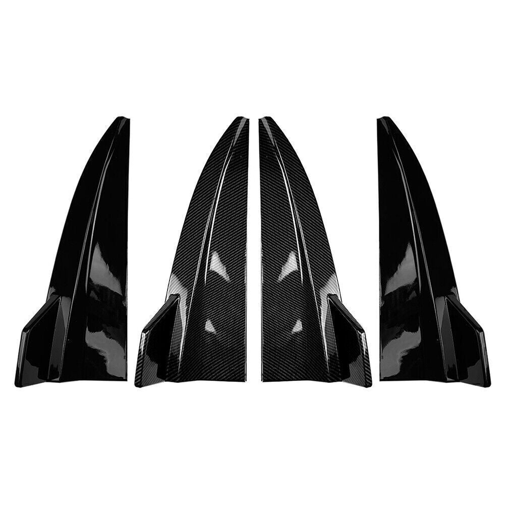 Rear Bumper Canard Splitter Side Vent Kit for Benz C-Class S205 C200 C260 C300